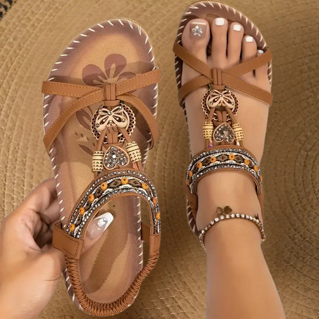 Claudia™ | Sandales orthopédiques de style Ibiza
