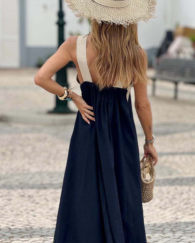 Anne | Robe élégante à col croisé