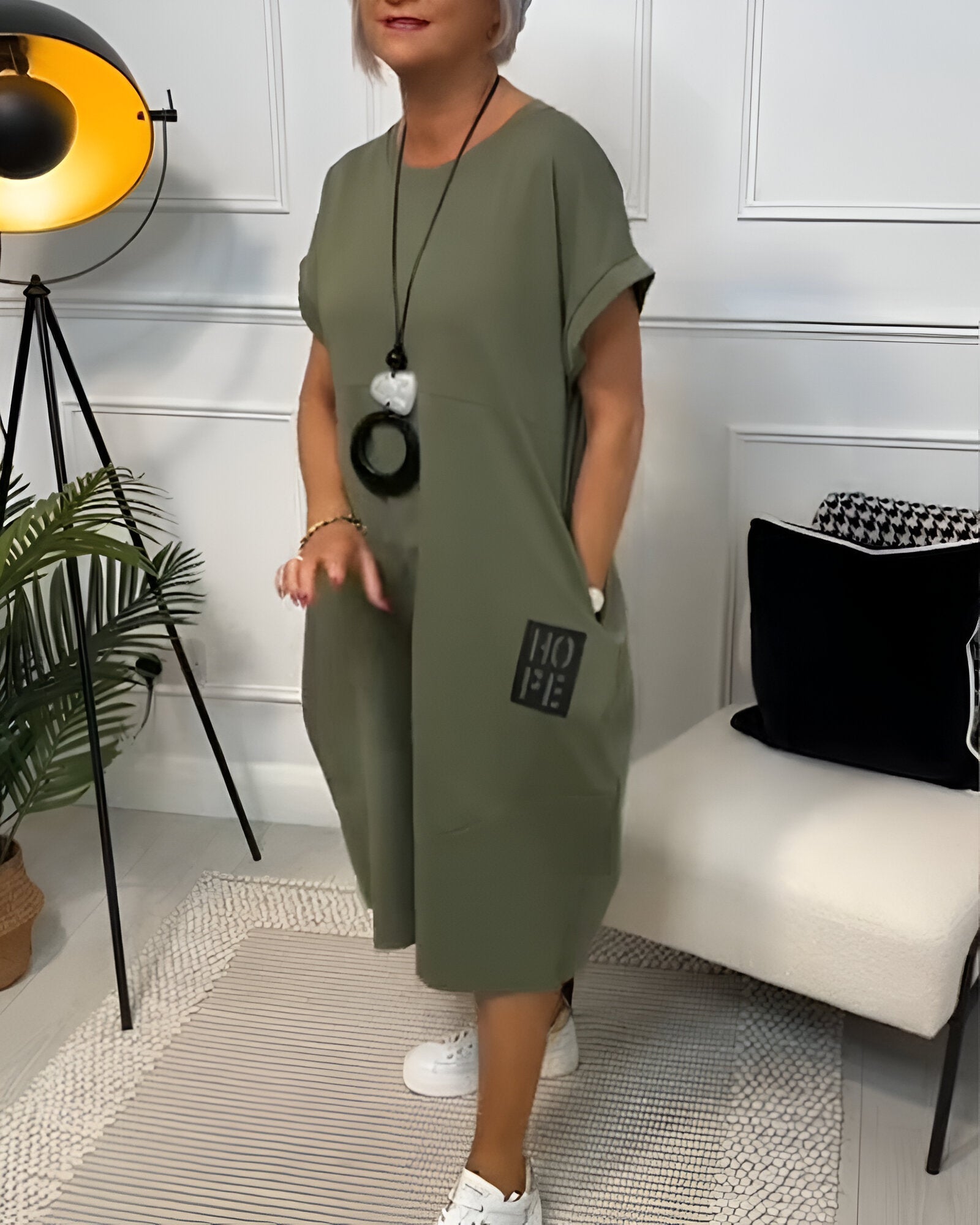 Elin™ | Robe Sweat à Capuche Confort