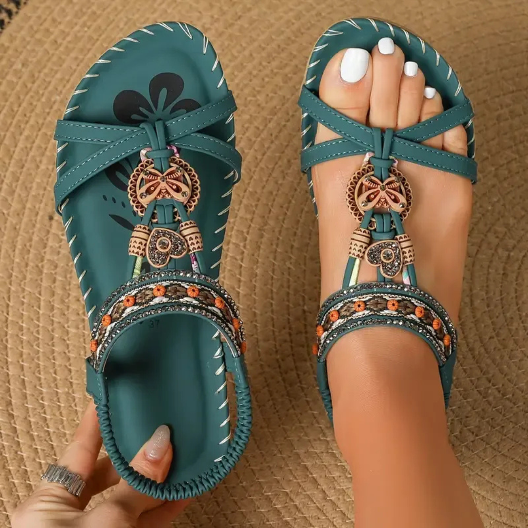 Claudia™ | Sandales orthopédiques de style Ibiza