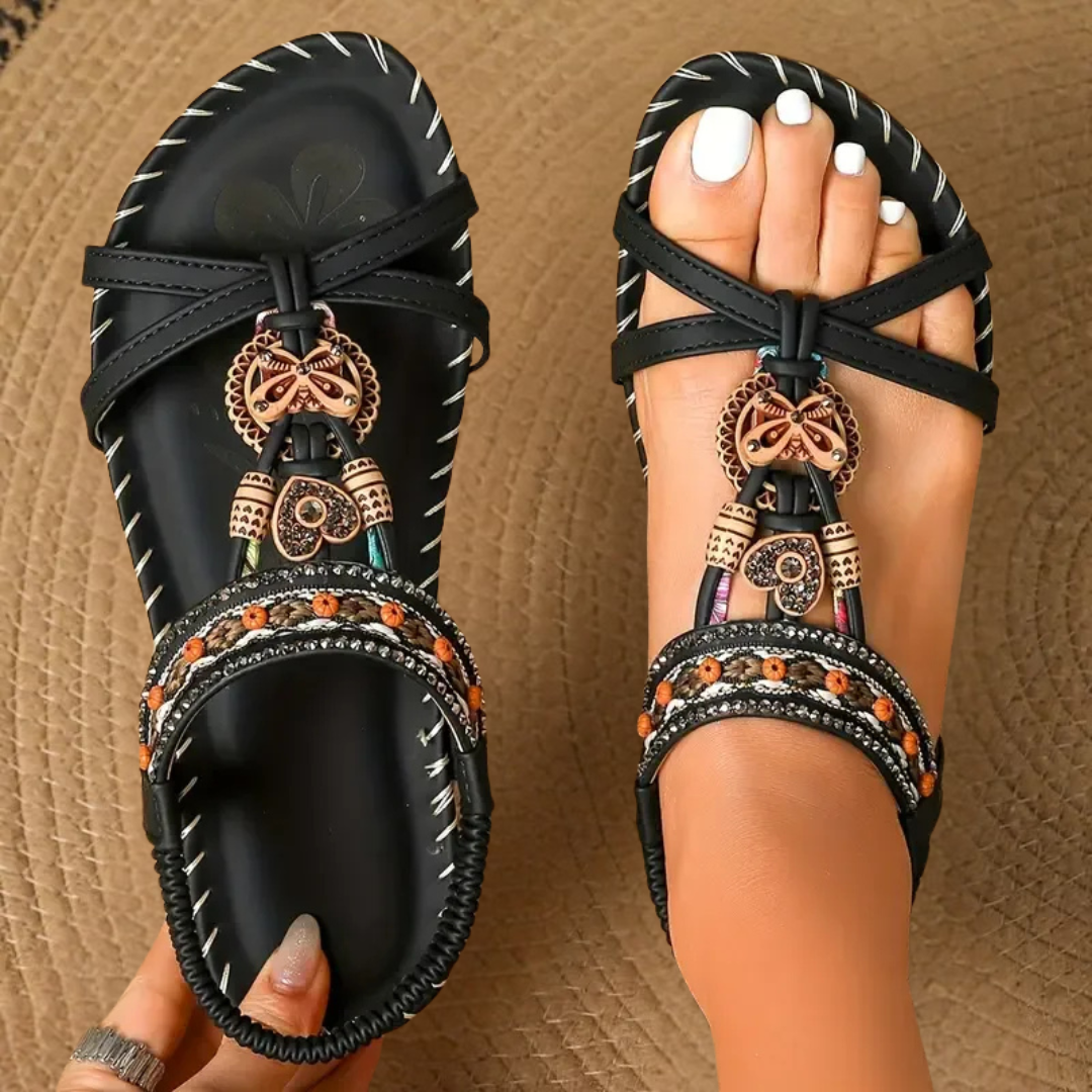 Claudia™ | Sandales orthopédiques de style Ibiza