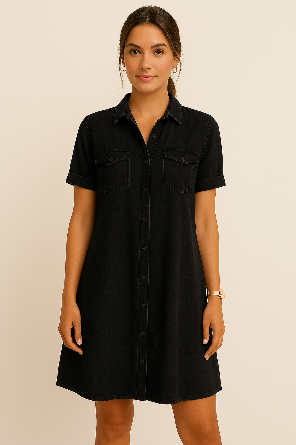 Mira™ – Robe en Jean EasyFit.