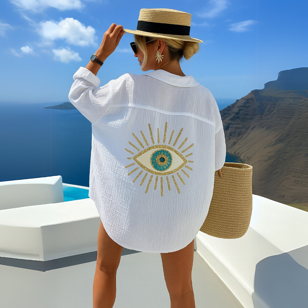 Annemiek™ | Blouse décontractée style Ibiza
