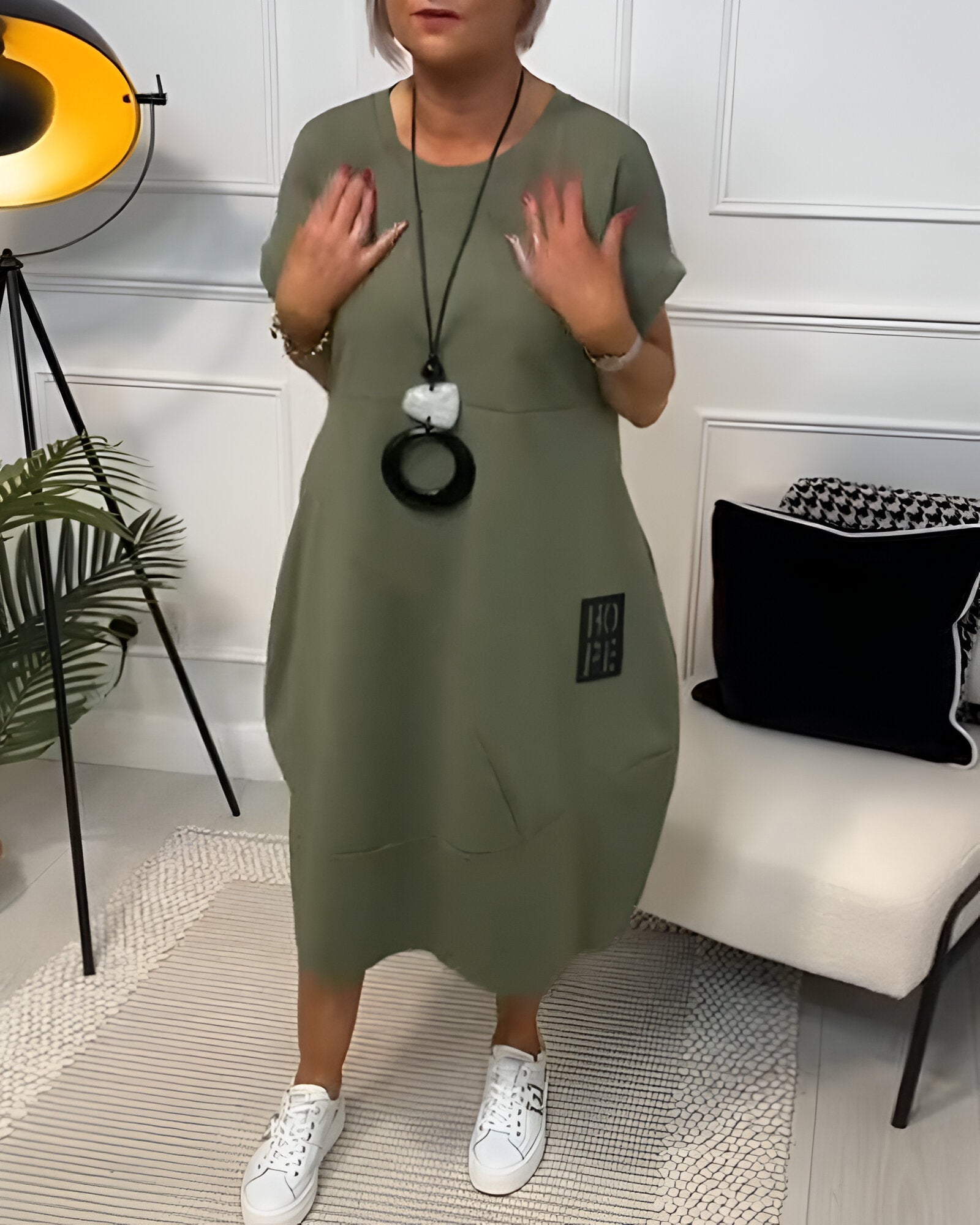 Elin™ | Robe Sweat à Capuche Confort