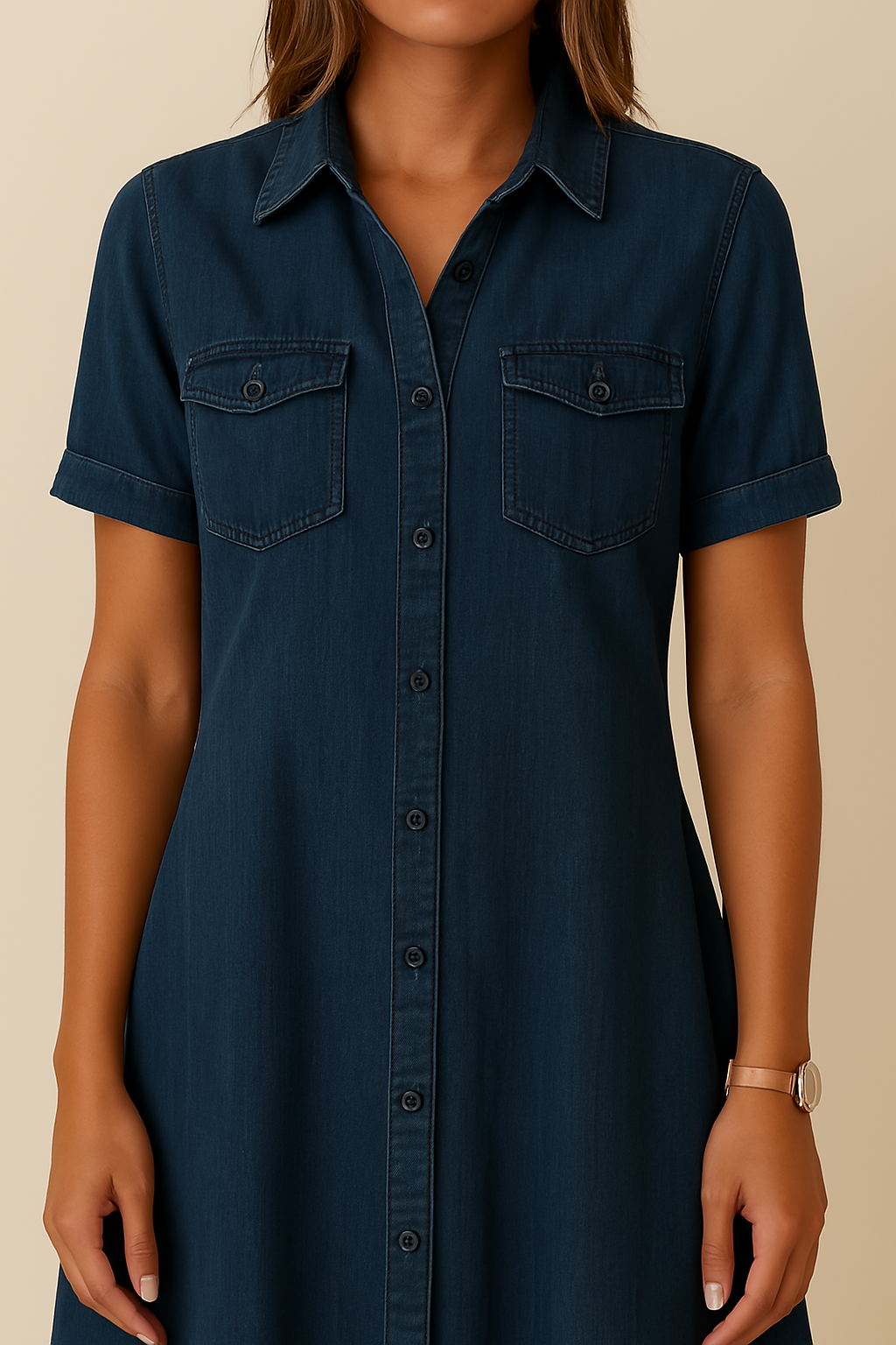 Mira™ – Robe en Jean EasyFit.