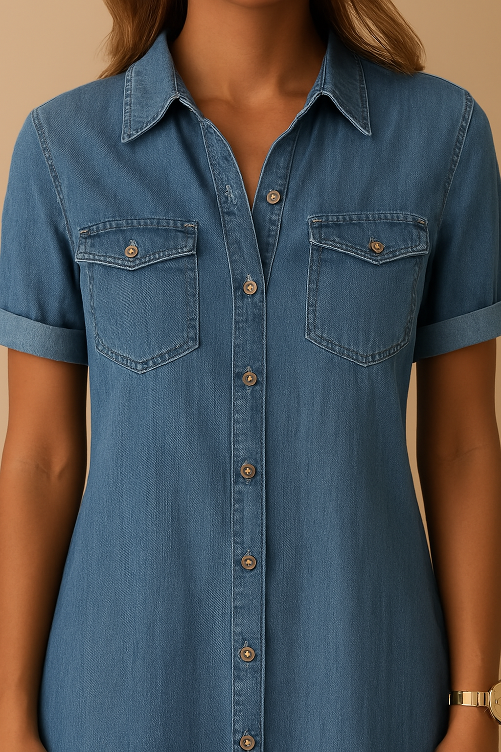 Mira™ – Robe en Jean EasyFit.