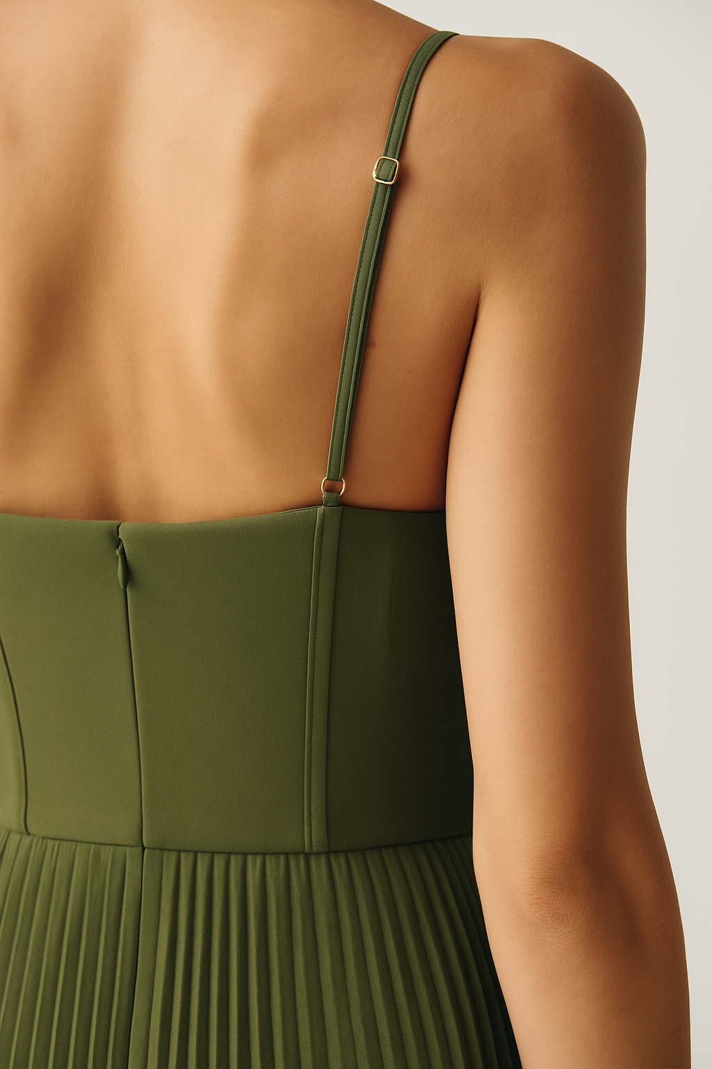 Robe Olivia Openback | Vert