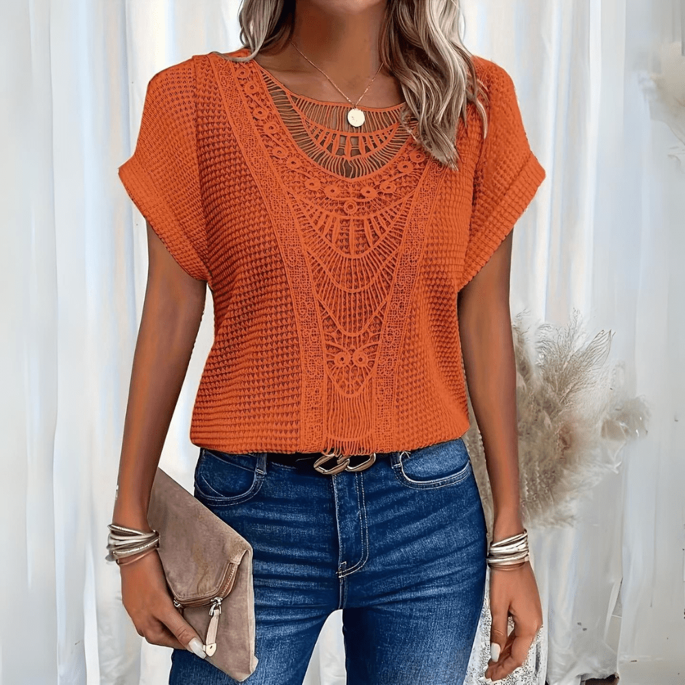 Karin™ | Blouse élégante style Ibiza