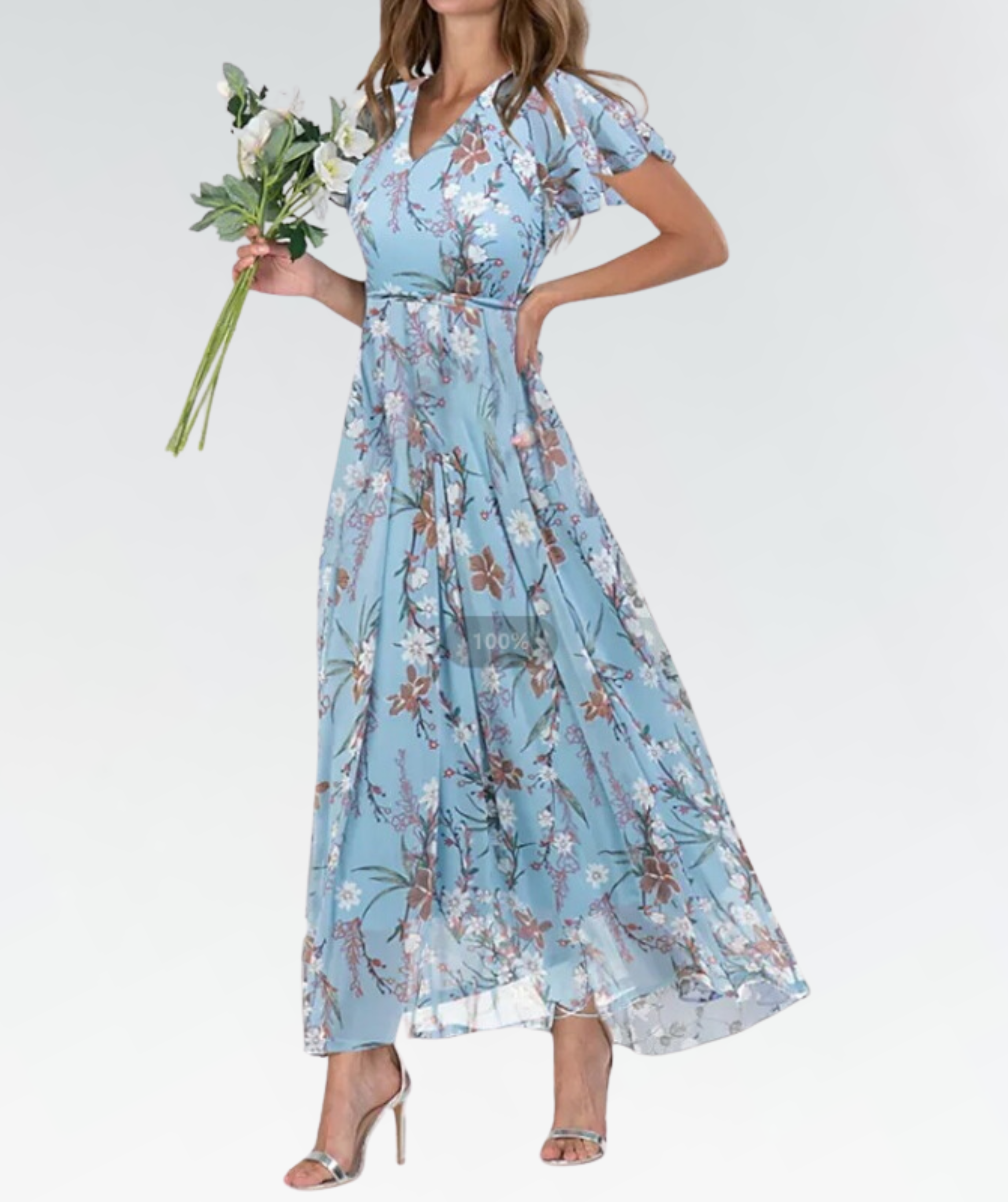 Robe Liora – Légèreté Intemporelle & Douceur d’Été