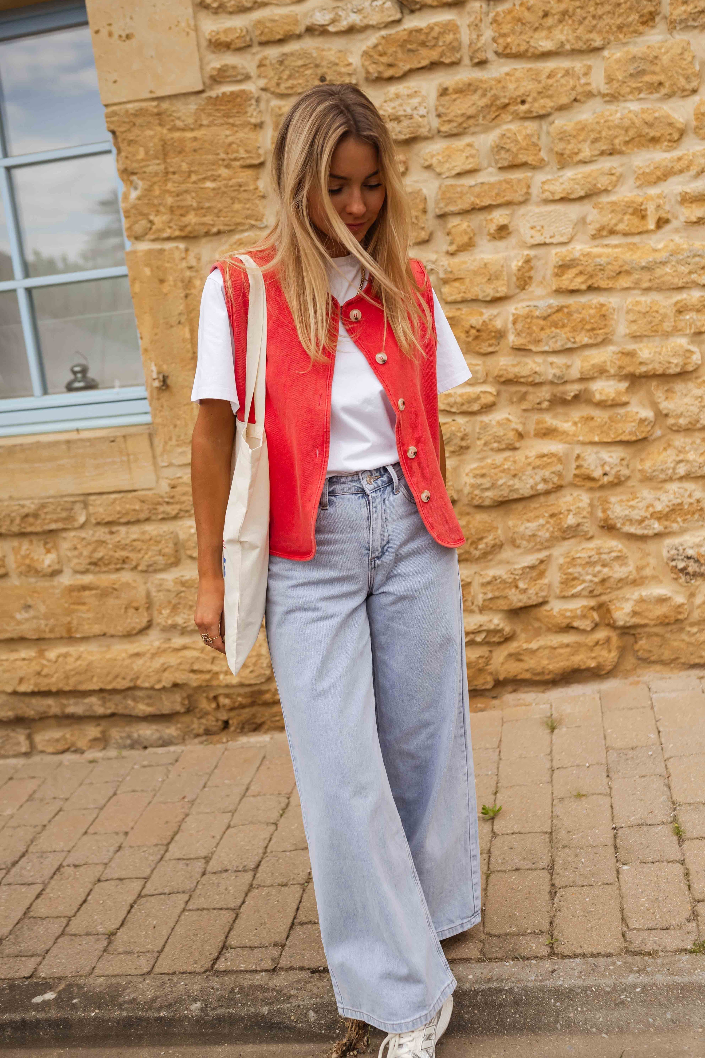 Lina™ | Gilet d'été avec une touche rétro