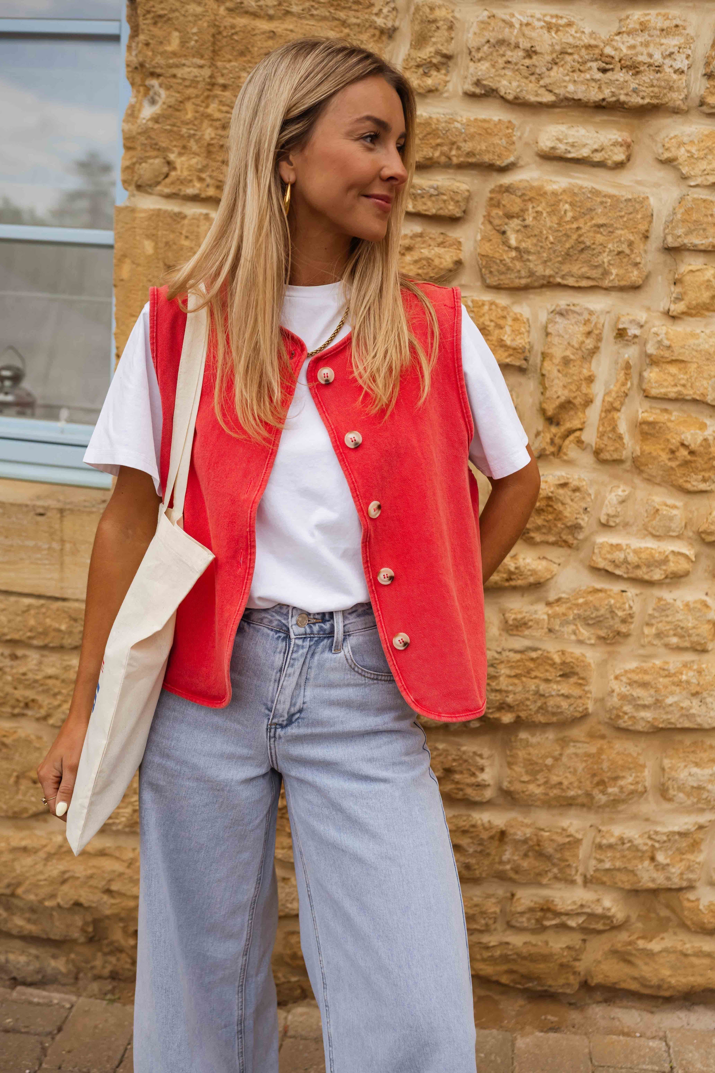 Lina™ | Gilet d'été avec une touche rétro