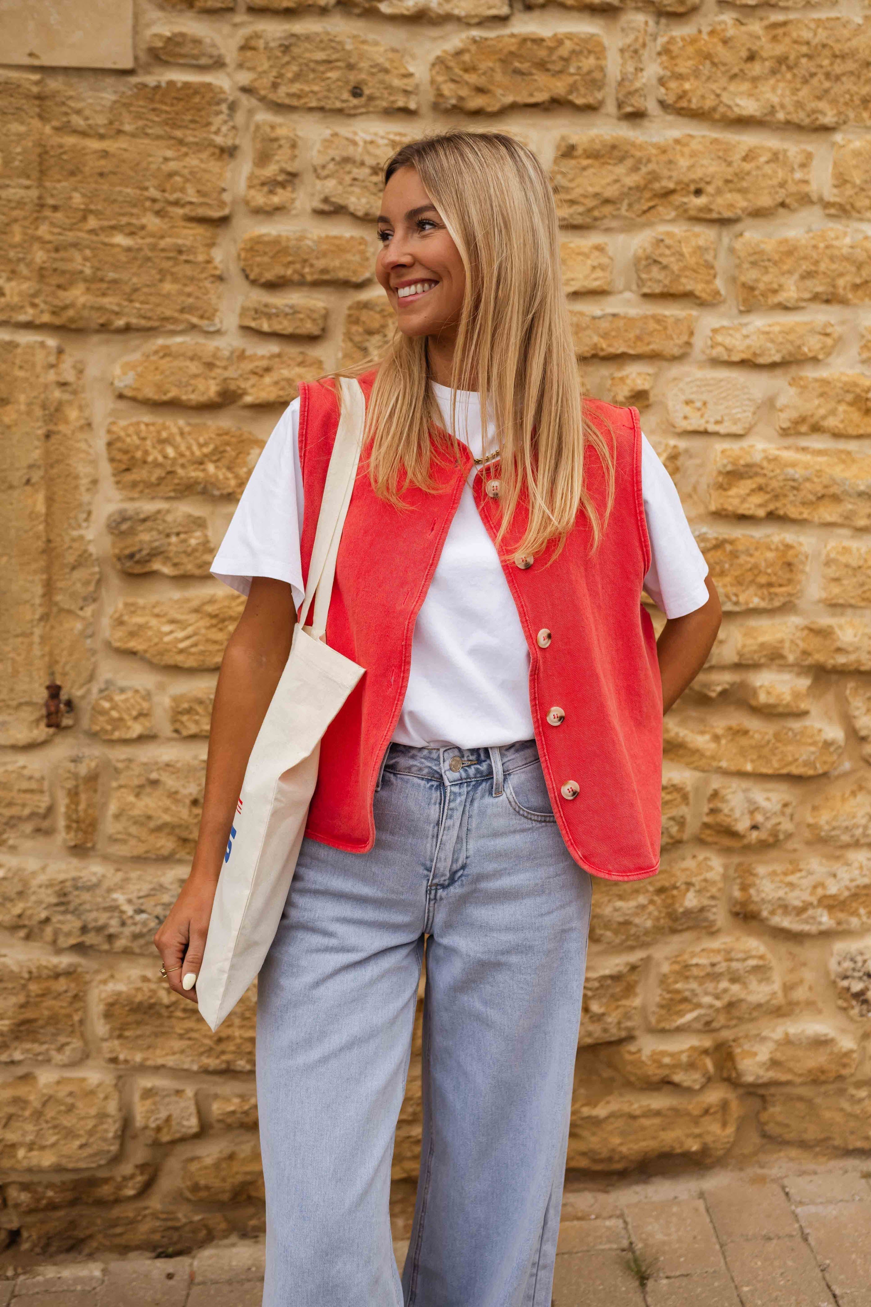 Lina™ | Gilet d'été avec une touche rétro